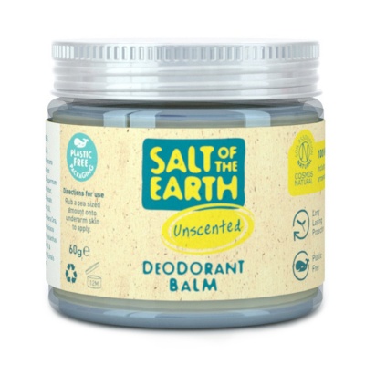 Salt of the Earth Unscented Deodorant Balm 60g